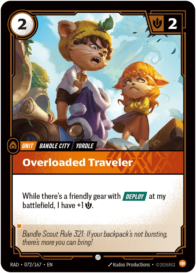 Overloaded Traveler