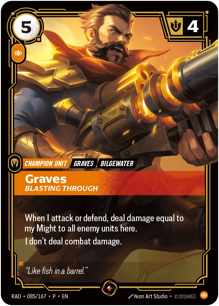 Graves, Blasting Through