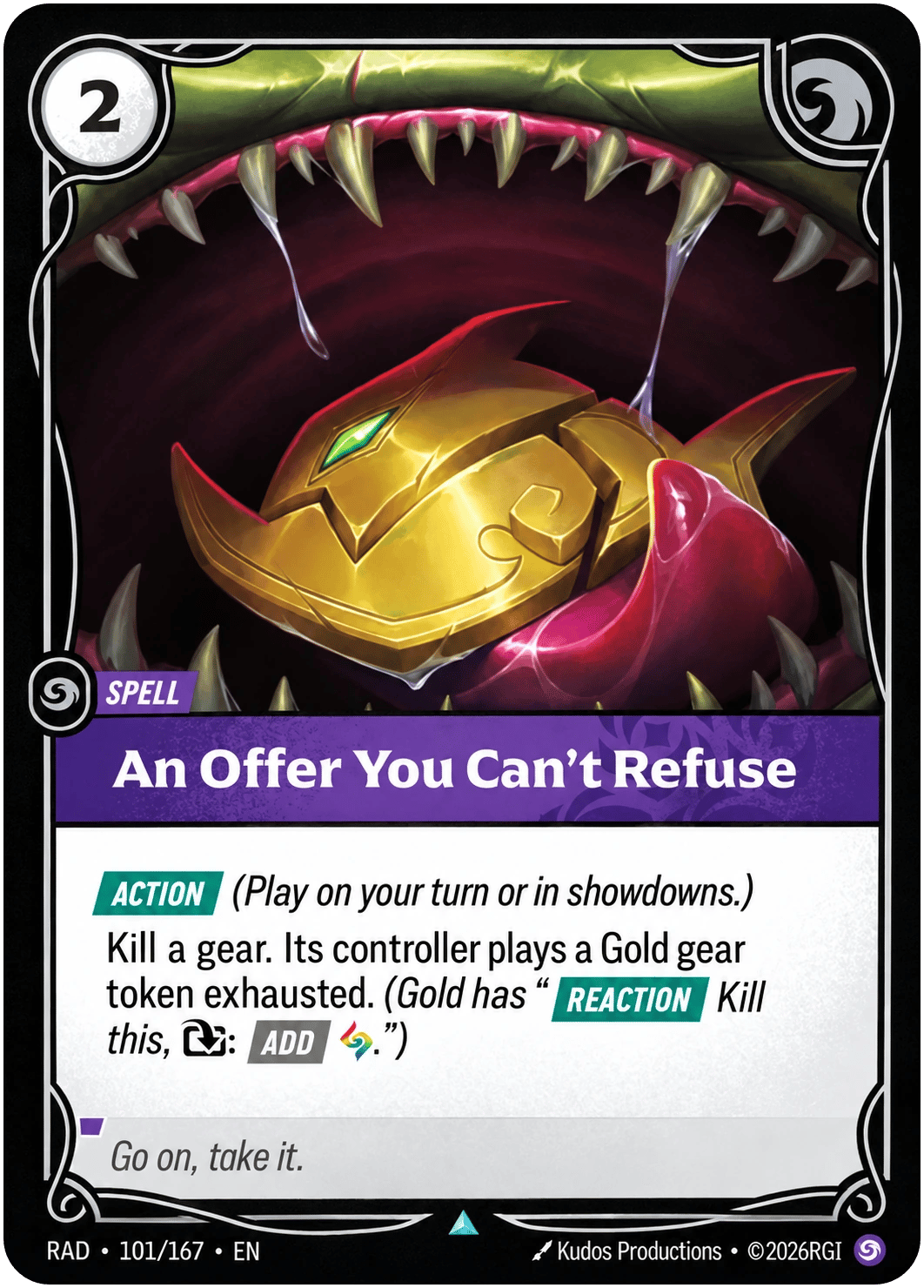 An Offer You Can't Refuse