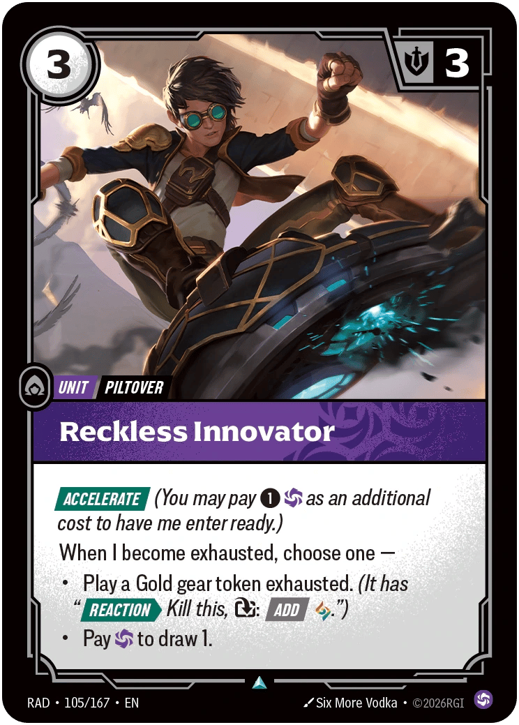 Reckless Innovator