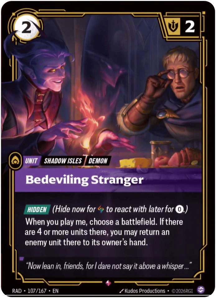 Bedeviling Stranger
