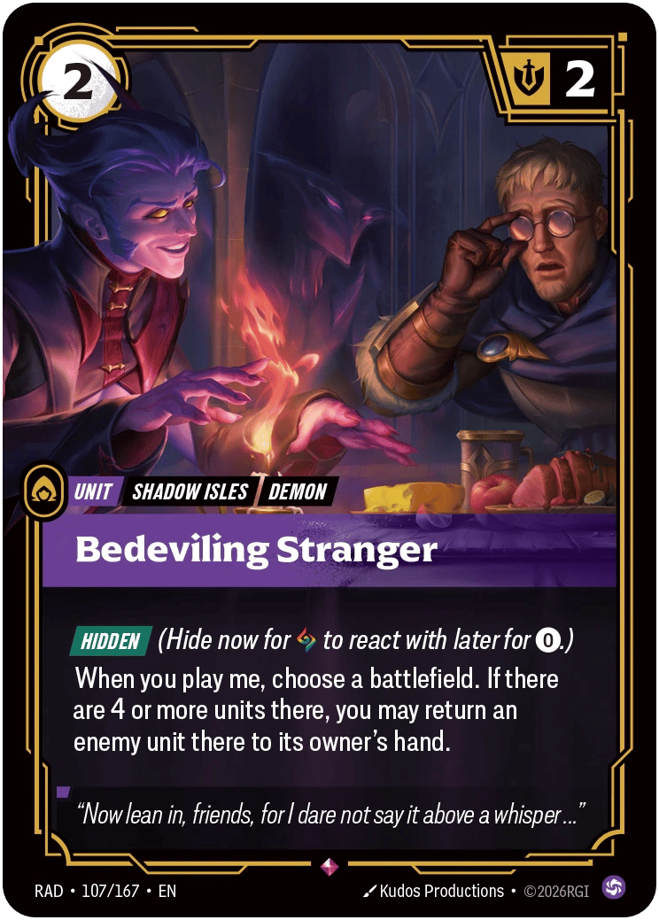 Bedeviling Stranger