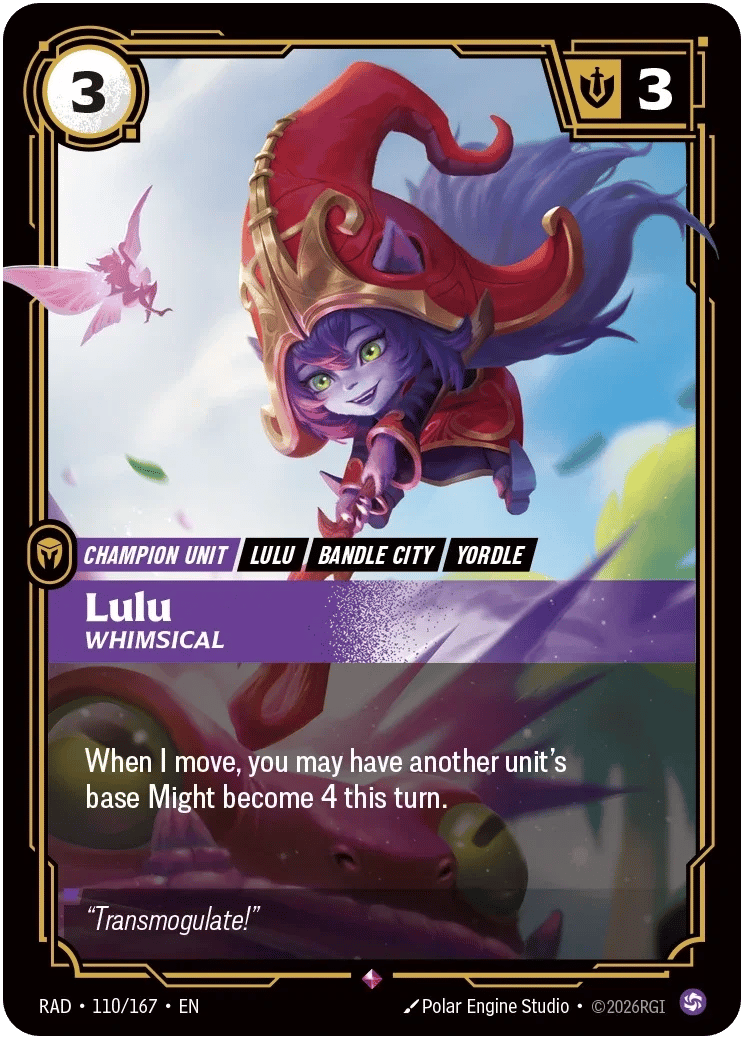 Lulu, Whimsical