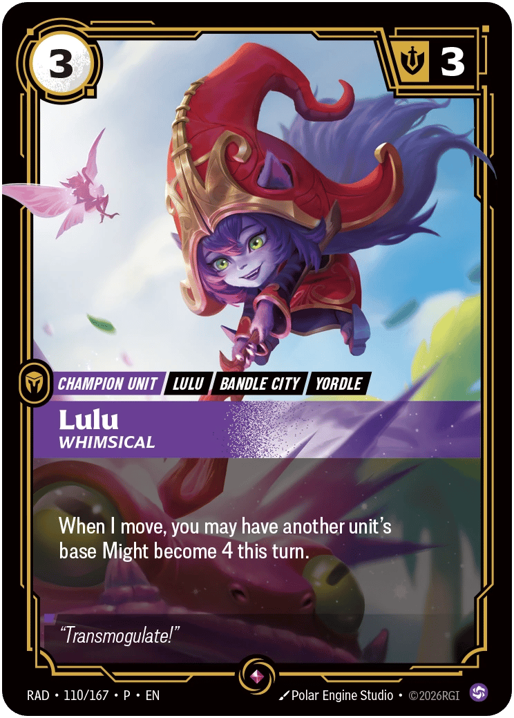 Lulu, Whimsical