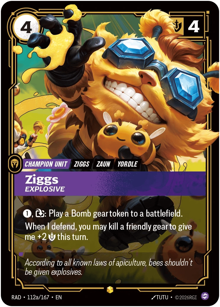 Ziggs, Explosive
