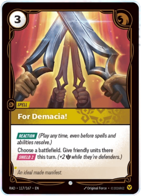 For Demacia!