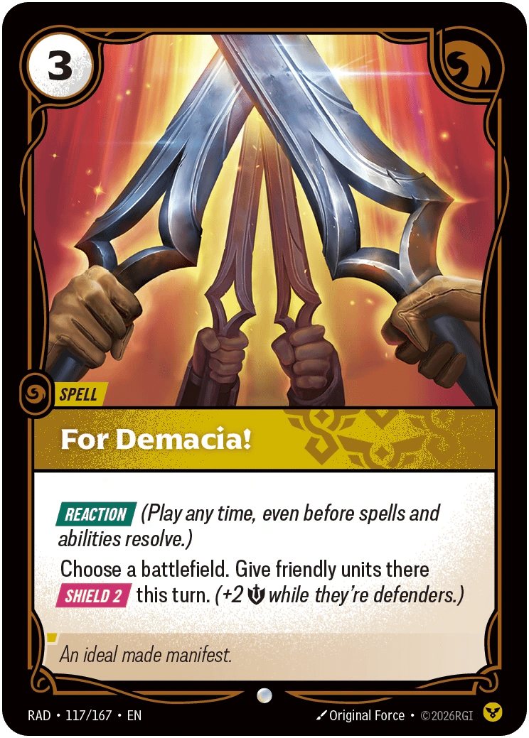 For Demacia!