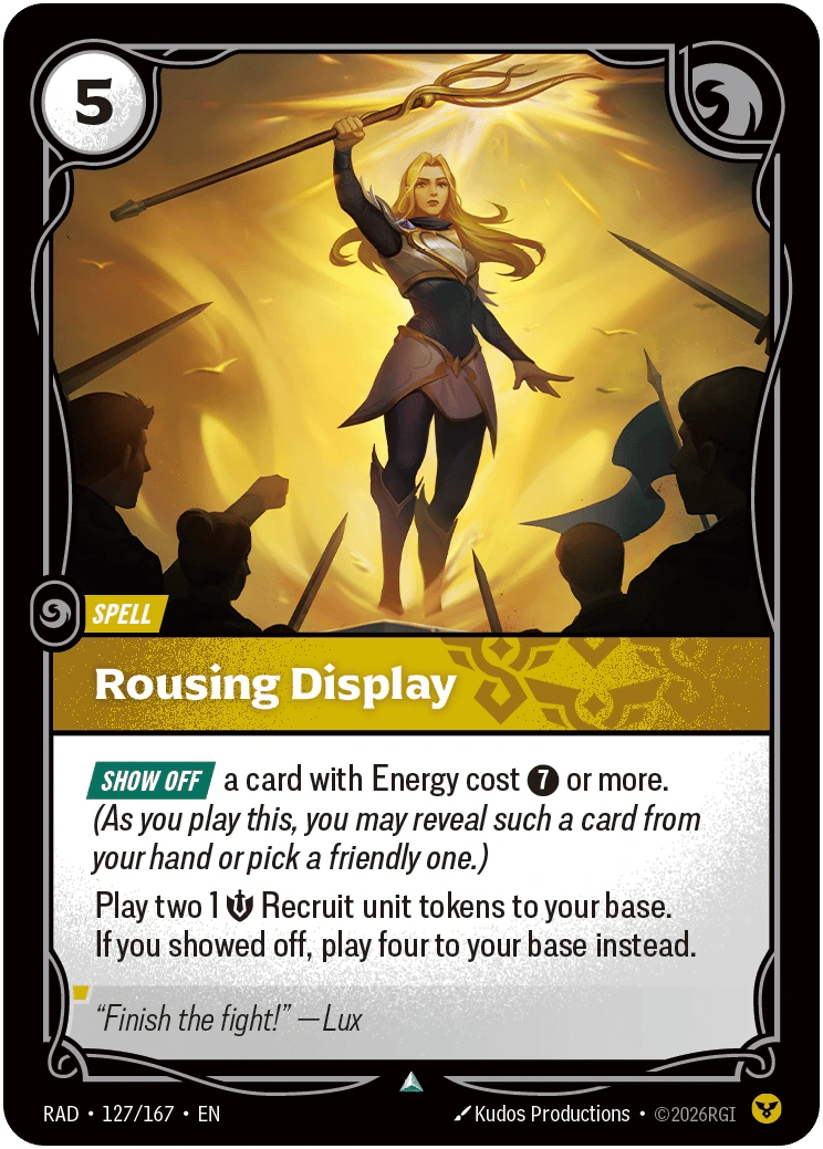 Rousing Display