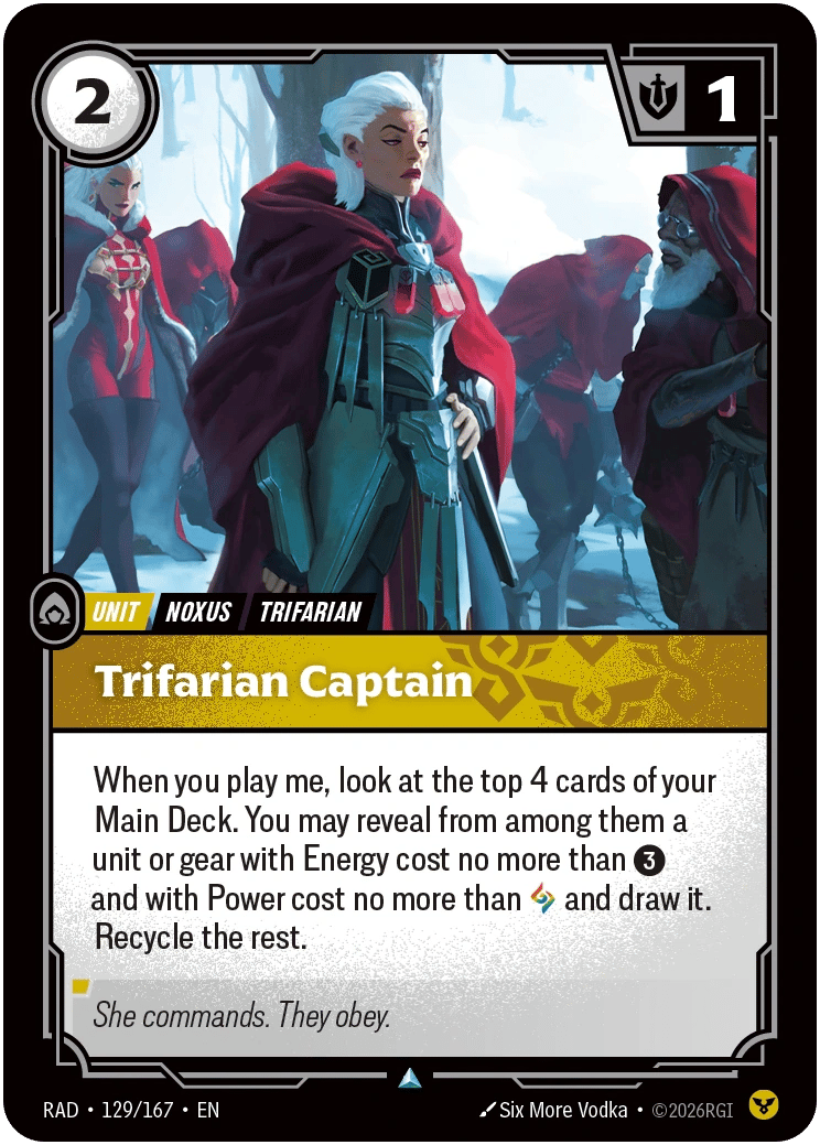 Trifarian Captain