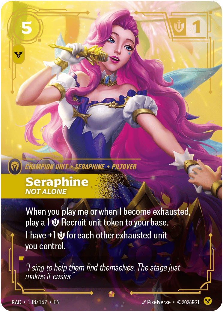 Seraphine, Not Alone