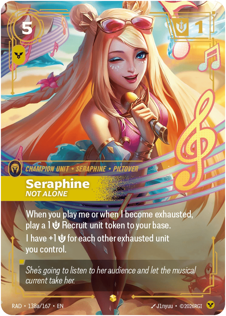 Seraphine, Not Alone