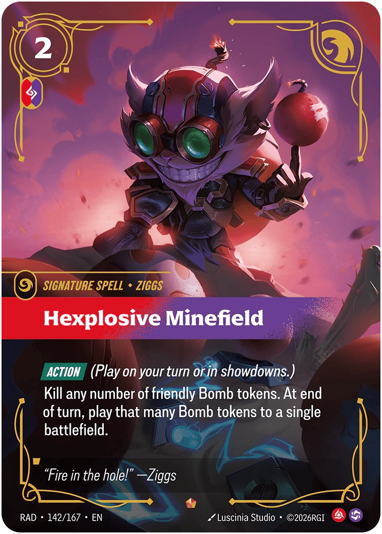 Hexplosive Minefield