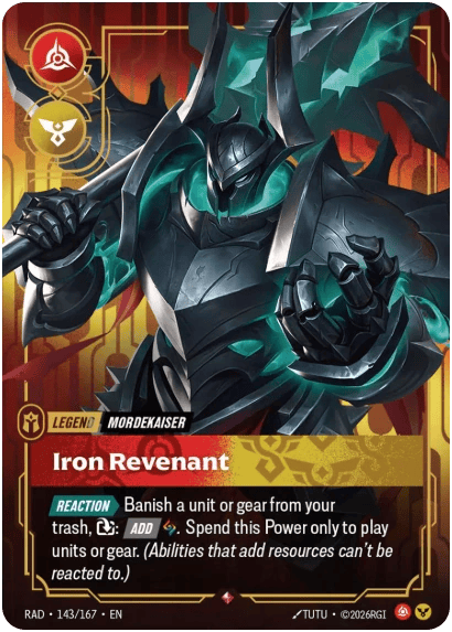 Mordekaiser, Iron Revenant