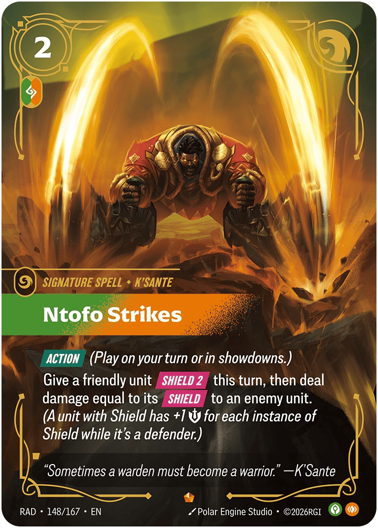 Ntofo Strikes