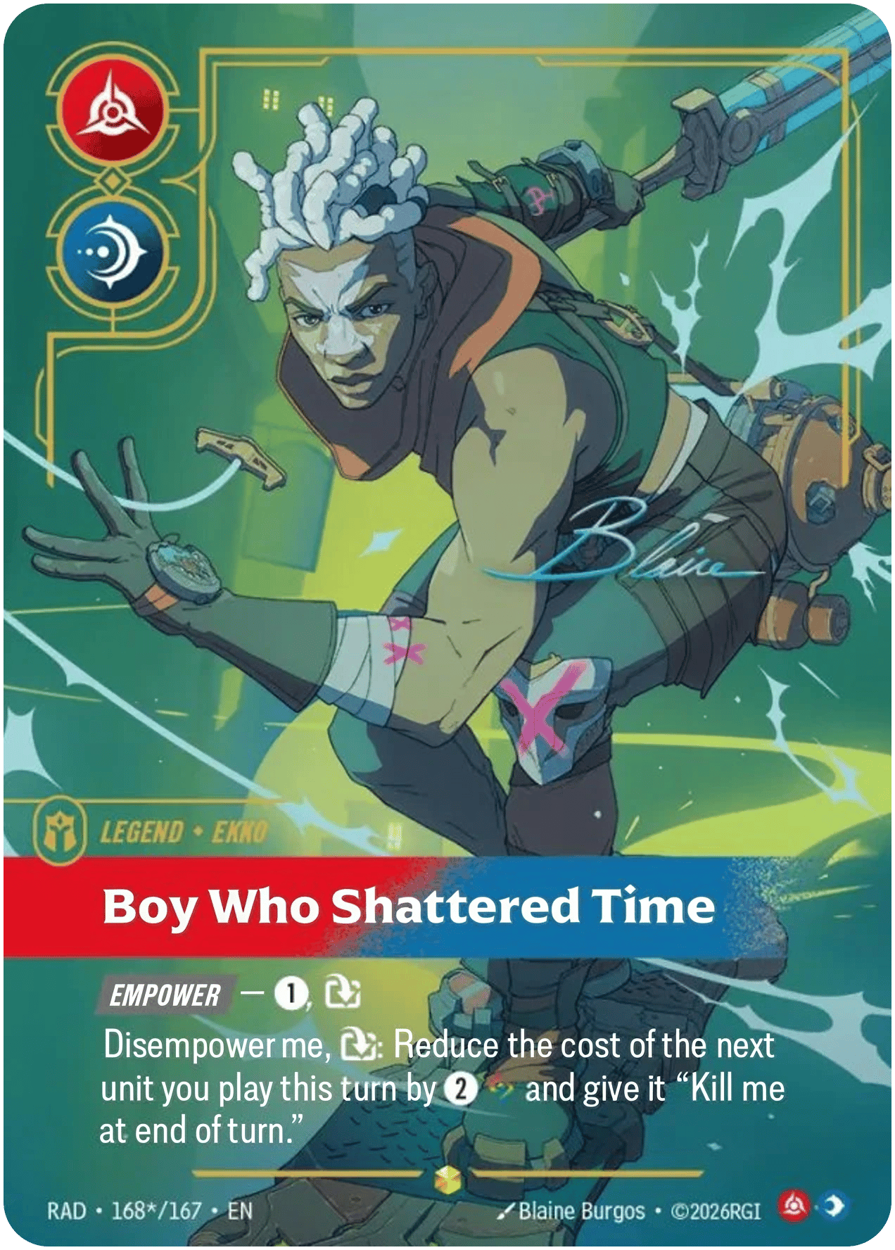 Ekko, Boy Who Shattered Time