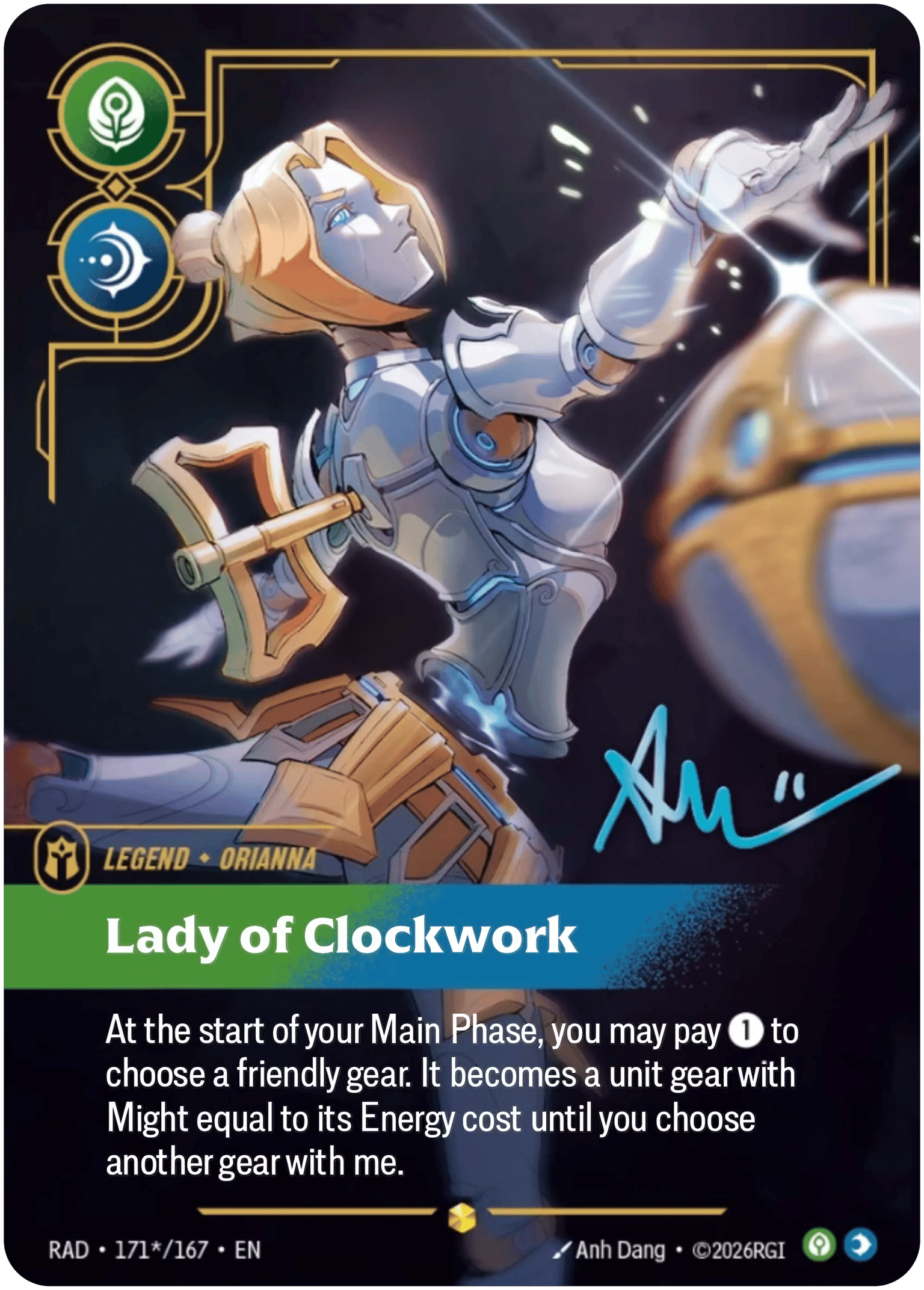 Orianna, Lady of Clockwork