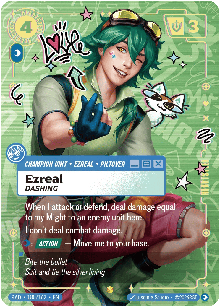Ezreal, Dashing