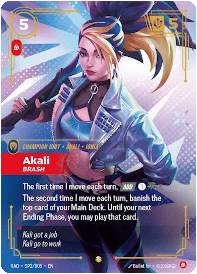 Akali, Brash