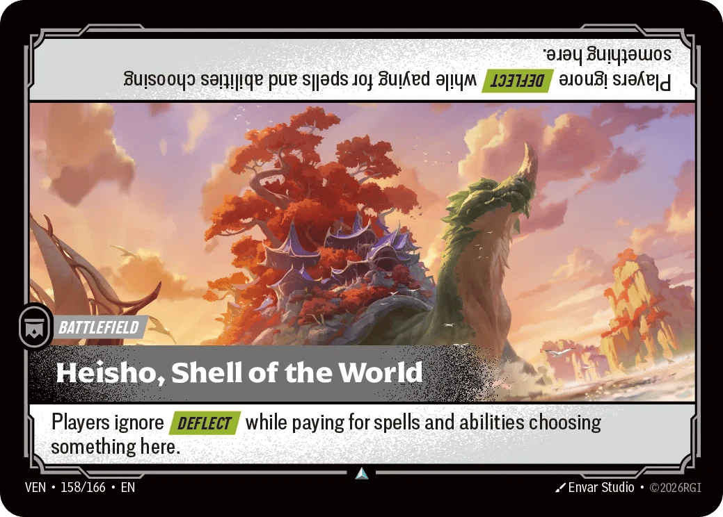 Heisho, Shell of the World