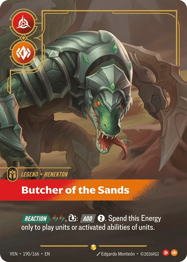 Renekton, Butcher of the Sands
