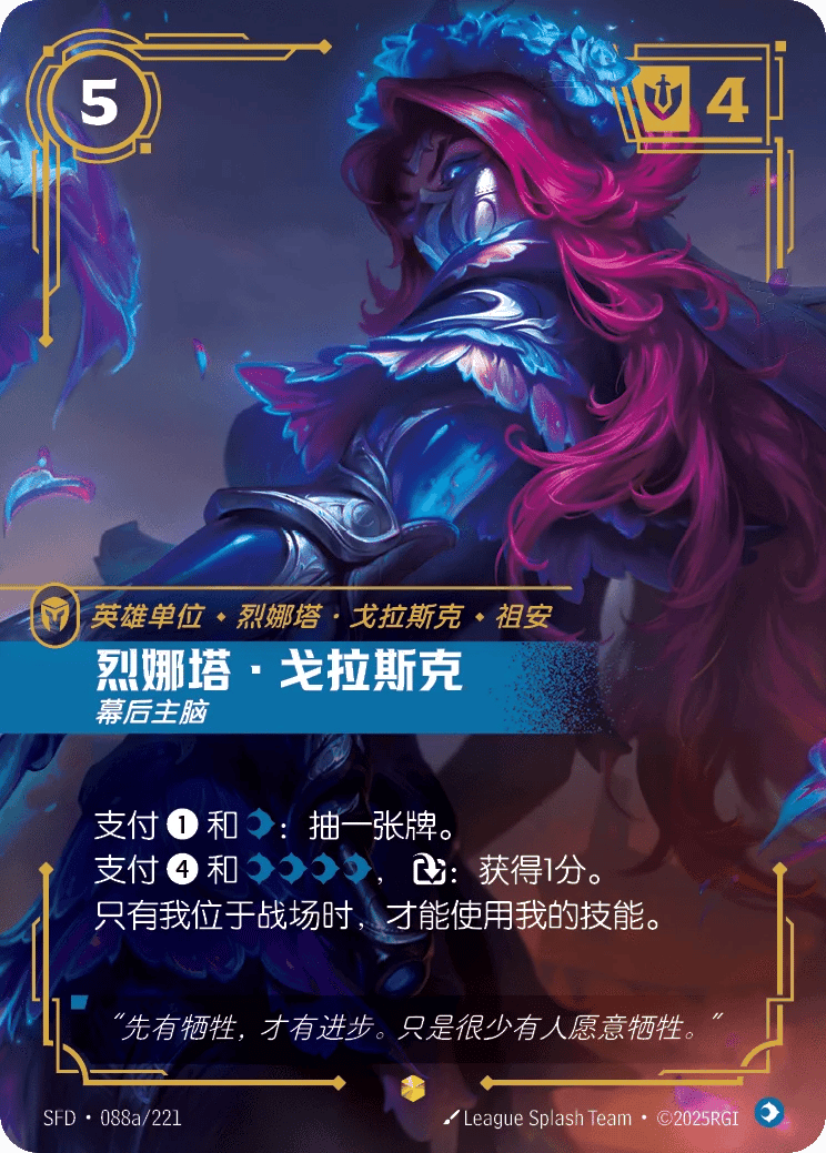 烈娜塔·戈拉斯克，幕后主脑