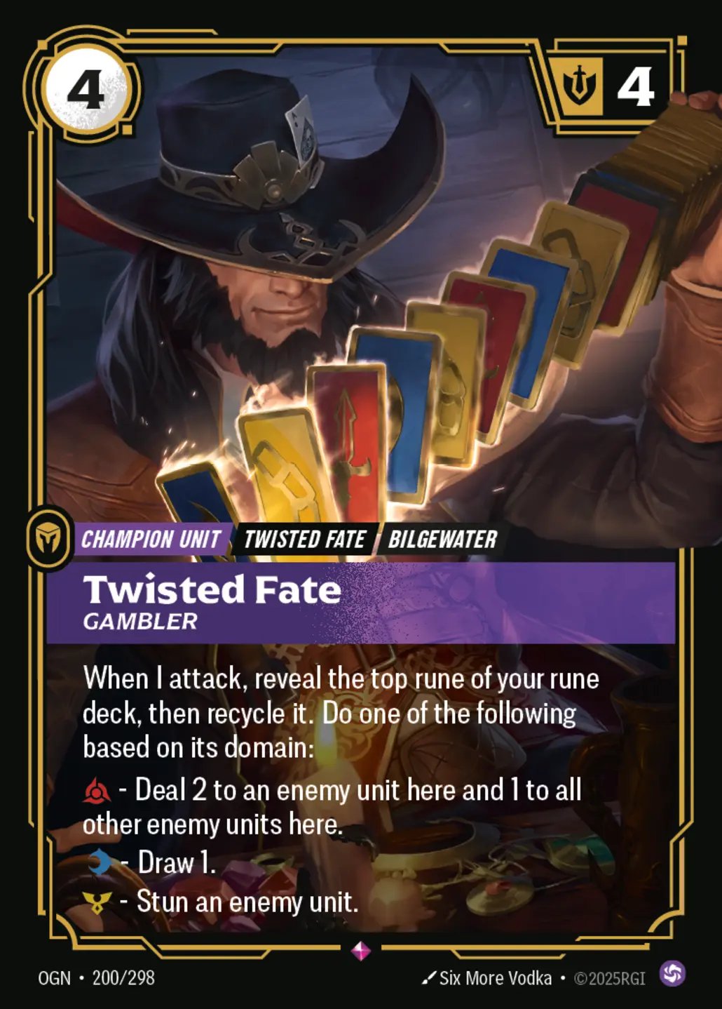 Twisted Fate, Gambler