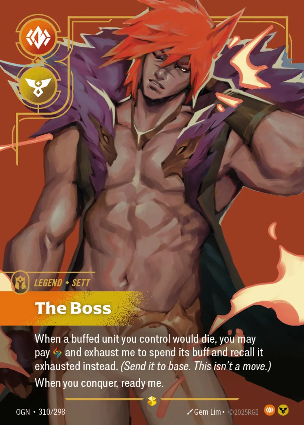 Sett, The Boss