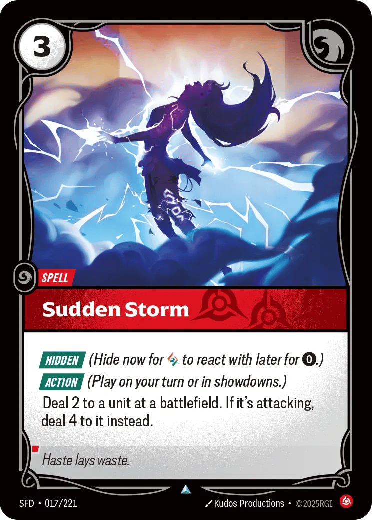 Sudden Storm