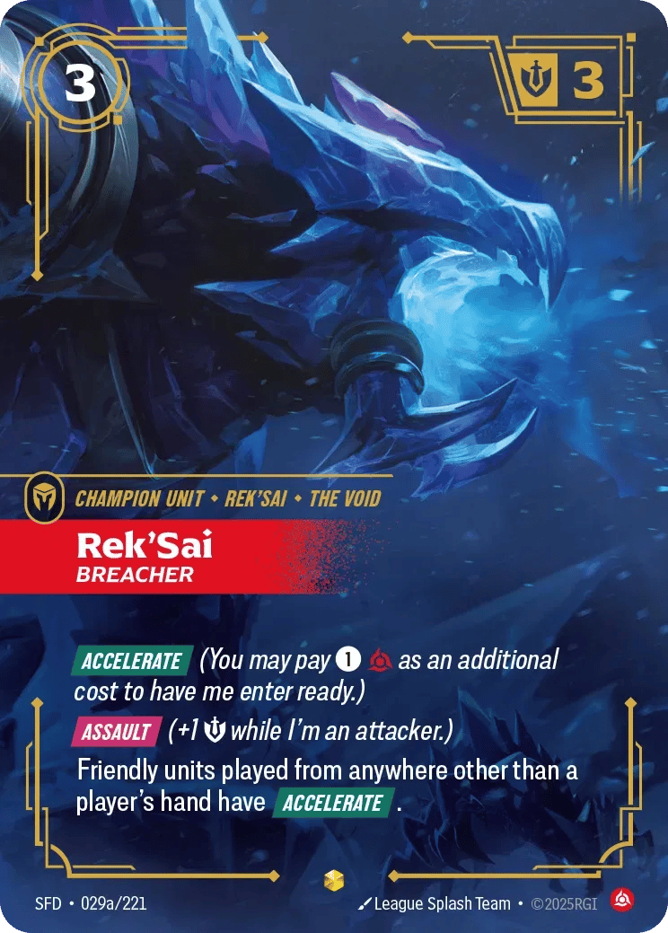 Rek'Sai, Breacher