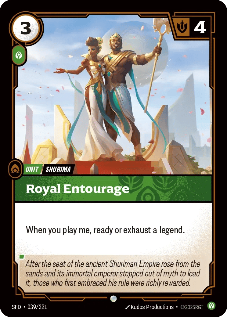 Royal Entourage