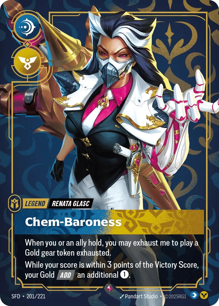 Renata Glasc, Chem-Baroness
