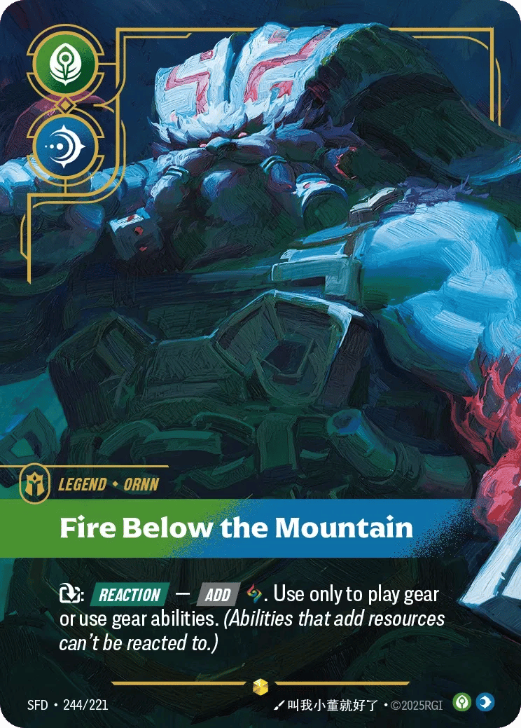 Ornn, Fire Below the Mountain
