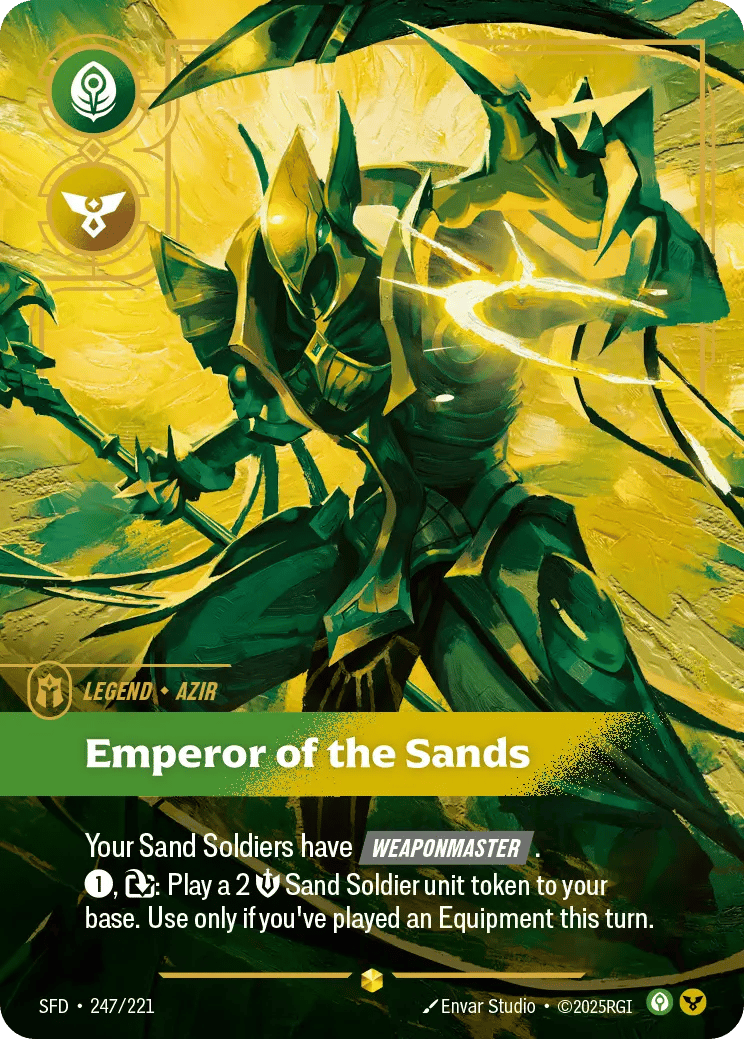 Azir, Emperor of the Sands
