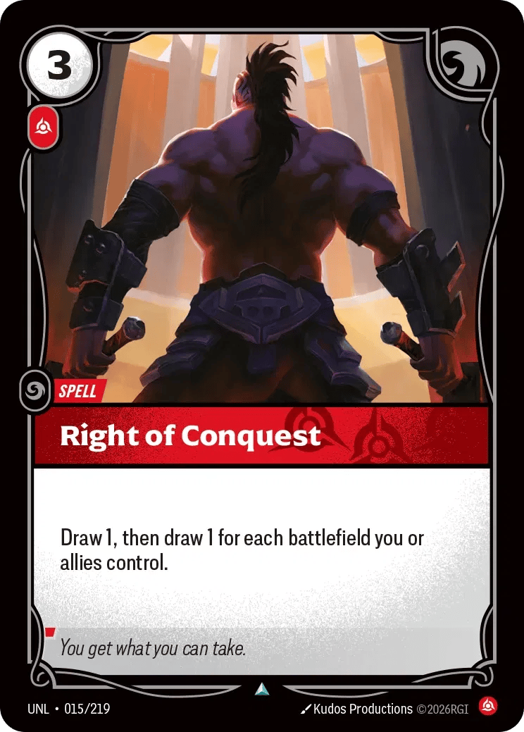Right of Conquest