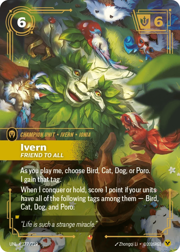 Ivern, Friend to all