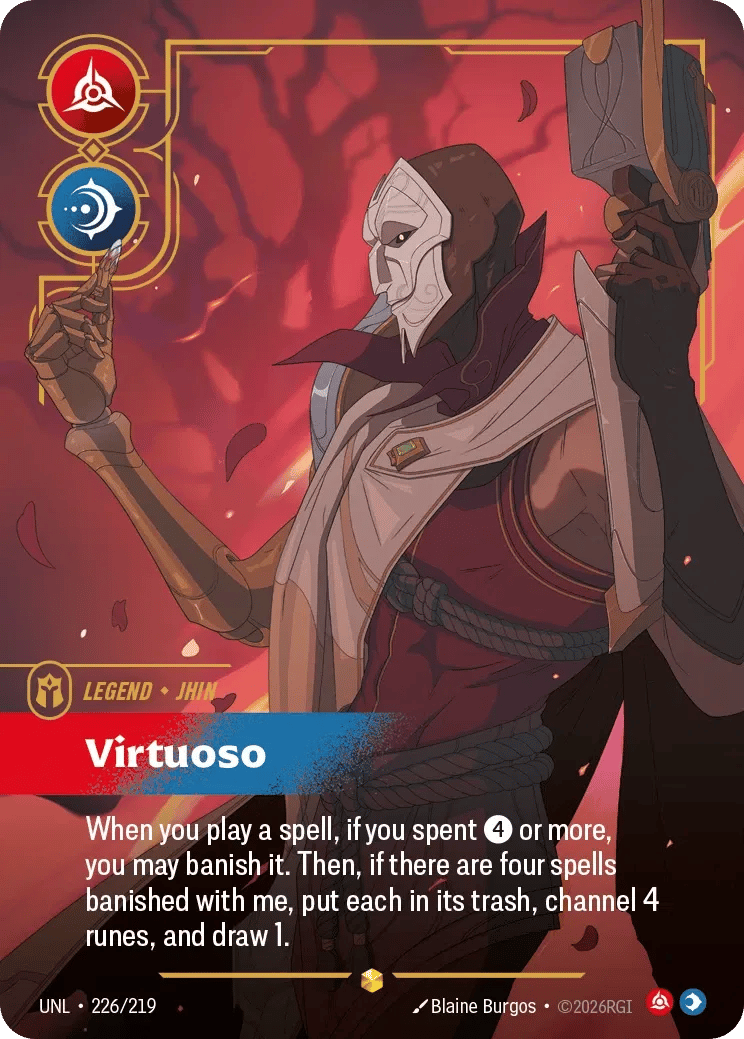 Jhin, Virtuoso