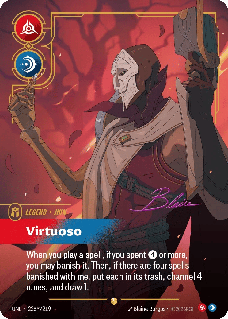 Jhin, Virtuoso