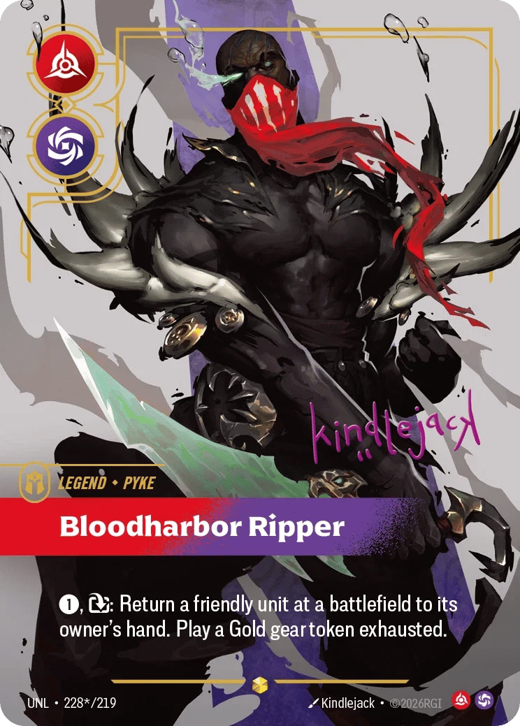 Pyke, Bloodharbor Ripper