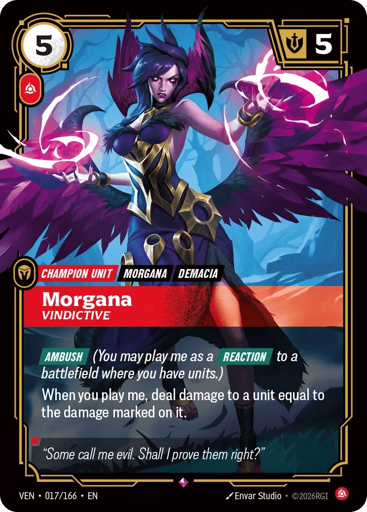 Morgana, Vindictive