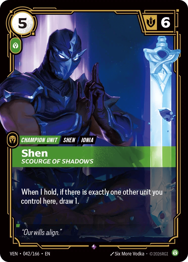 Shen, Scourge of Shadows