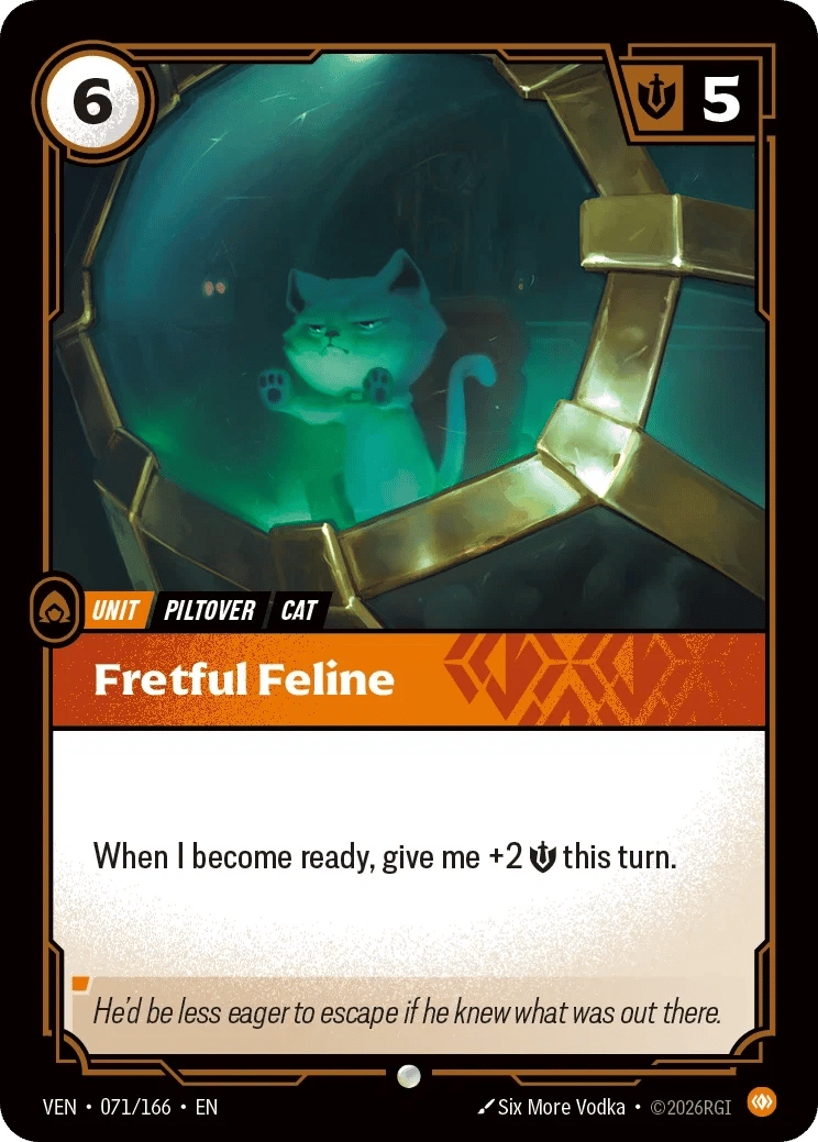 Fretful Feline