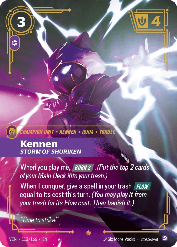 Kennen, Storm of Shuriken