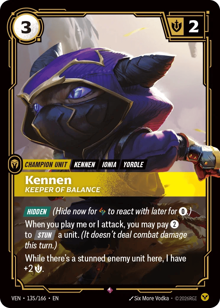 Kennen, Keeper of Balance