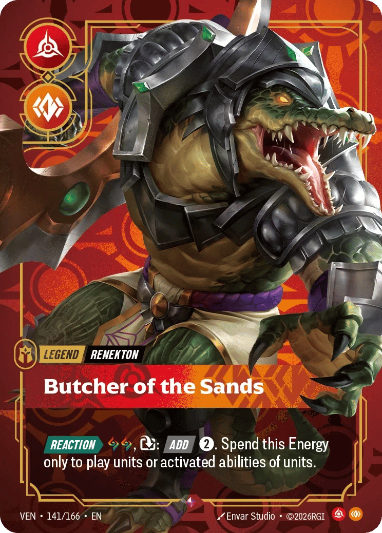 Renekton, Butcher of the Sands
