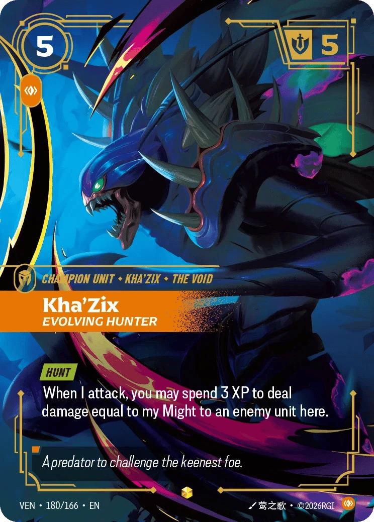 Kha'Zix, Evolving Hunter