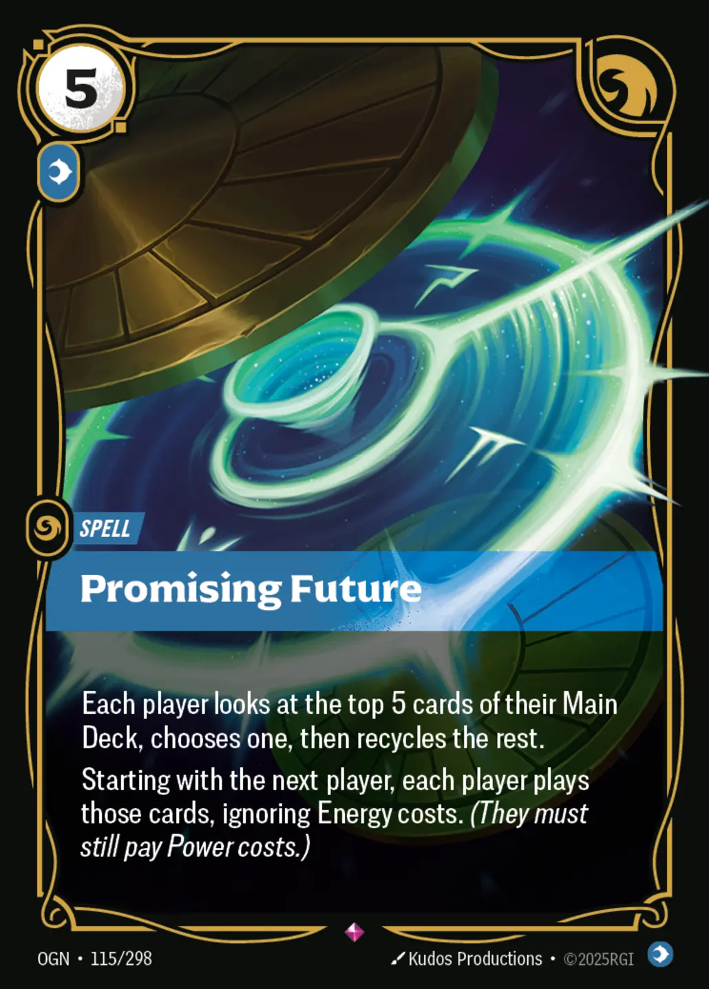 Promising Future - OGN-115 | Rift Atlas