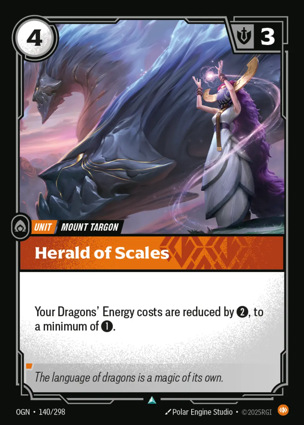 Herald of Scales - OGN-140 | Rift Atlas
