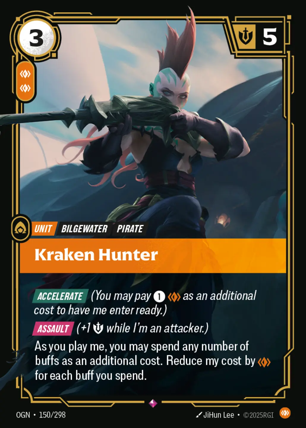 Kraken Hunter - OGN-150 | Rift Atlas