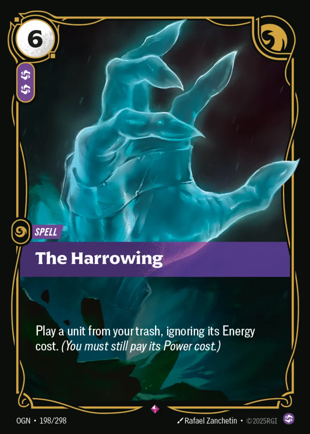 The Harrowing - OGN-198 | Rift Atlas