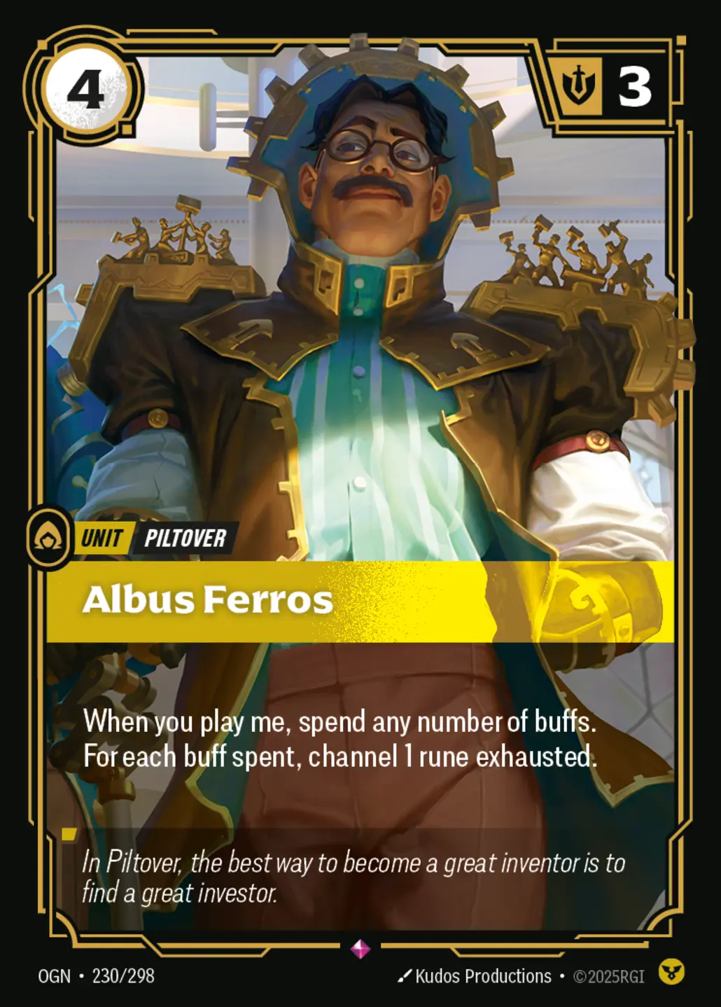 Albus Ferros - OGN-230 | Rift Atlas